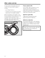 Preview for 44 page of Miele Allerwash W 3574 WPS Operating Instructions Manual