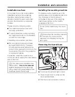 Preview for 47 page of Miele Allerwash W 3574 WPS Operating Instructions Manual