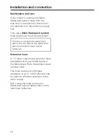 Preview for 54 page of Miele Allerwash W 3574 WPS Operating Instructions Manual