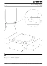 Предварительный просмотр 4 страницы Miele APCL 002 Fitting Instructions Manual