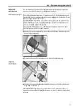 Preview for 11 page of Miele APFD 200 Operating Instructions Manual