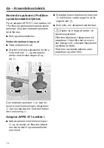 Preview for 14 page of Miele APFD 210 Operating Instructions Manual