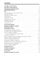 Preview for 2 page of Miele ART Operating Instructions Manual