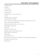 Предварительный просмотр 5 страницы Miele ART Operating Instructions Manual