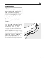 Предварительный просмотр 15 страницы Miele ART Operating Instructions Manual
