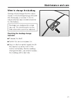 Preview for 21 page of Miele ART Operating Instructions Manual