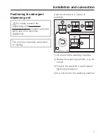 Preview for 7 page of Miele AWD 10 Operating Instructions Manual