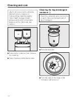 Preview for 12 page of Miele AWD 10 Operating Instructions Manual