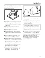 Preview for 15 page of Miele AWG 102 Operating And Installation Manual