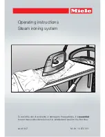 Miele B 3312 Operating Instructions Manual preview