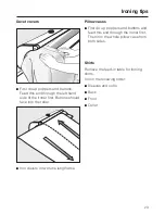 Предварительный просмотр 23 страницы Miele B 895 D Operating Instructions Manual