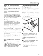 Preview for 15 page of Miele B 995 D Operating Instructions Manual