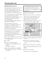 Preview for 60 page of Miele Built-in coffee machine Operating And Installation Instructions