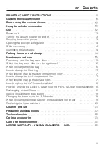 Preview for 3 page of Miele C3 Alize Operating Instructions Manual