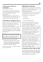 Preview for 15 page of Miele C3 Alize Operating Instructions Manual