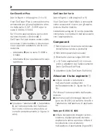 Preview for 24 page of Miele CarClean Set Plus Operating Instructions Manual