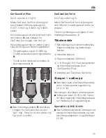 Preview for 45 page of Miele CarClean Set Plus Operating Instructions Manual