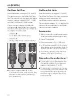 Preview for 64 page of Miele CarClean Set Plus Operating Instructions Manual