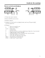 Preview for 11 page of Miele CERAMIC COOKTOP WITH INDUCTION KM 5758 Operating And Installation Instructions