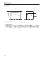 Preview for 44 page of Miele CERAMIC COOKTOP WITH INDUCTION KM 5758 Operating And Installation Instructions