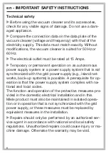 Preview for 8 page of Miele Classic C1 Exclusive PowerLine Operating Instructions Manual