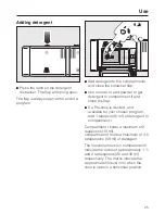 Preview for 25 page of Miele Classic G 4270 SCVi Operating Instructions Manual