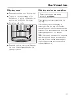 Preview for 49 page of Miele CM 5000 Operating Instructions Manual