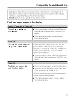 Preview for 59 page of Miele CM 5000 Operating Instructions Manual