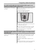 Preview for 61 page of Miele CM 5000 Operating Instructions Manual