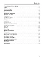 Preview for 3 page of Miele CM 5100 Operating Instructions Manual