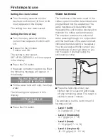 Preview for 12 page of Miele CM 5100 Operating Instructions Manual