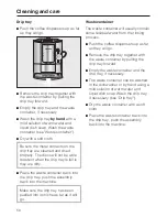 Preview for 50 page of Miele CM 5100 Operating Instructions Manual