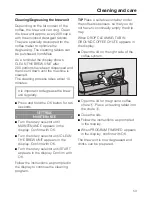 Preview for 53 page of Miele CM 5100 Operating Instructions Manual