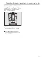 Preview for 21 page of Miele CM 5200 Operating Instructions Manual