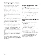 Preview for 34 page of Miele CM 5200 Operating Instructions Manual