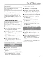 Preview for 47 page of Miele CM 5200 Operating Instructions Manual