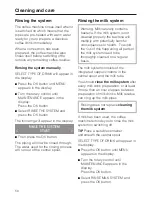 Preview for 50 page of Miele CM 5200 Operating Instructions Manual