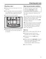 Preview for 55 page of Miele CM 5200 Operating Instructions Manual