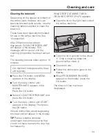 Preview for 59 page of Miele CM 5200 Operating Instructions Manual