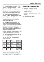 Preview for 21 page of Miele CM 5310 Series Operating Instructions Manual