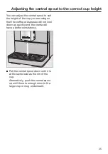 Preview for 25 page of Miele CM 5310 Series Operating Instructions Manual