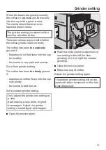 Preview for 31 page of Miele CM 5310 Series Operating Instructions Manual