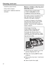 Preview for 42 page of Miele CM 5310 Series Operating Instructions Manual