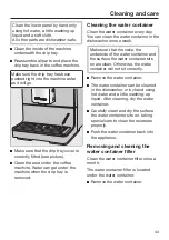 Preview for 43 page of Miele CM 5310 Series Operating Instructions Manual