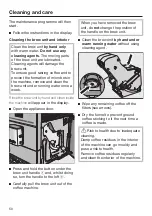 Preview for 50 page of Miele CM 5310 Series Operating Instructions Manual