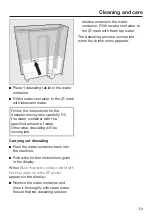 Preview for 53 page of Miele CM 5310 Series Operating Instructions Manual