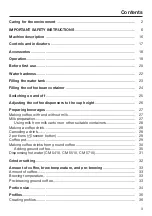 Preview for 3 page of Miele CM 5310 Operating Instructions Manual