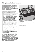 Preview for 24 page of Miele CM 5310 Operating Instructions Manual