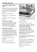 Preview for 48 page of Miele CM 5310 Operating Instructions Manual