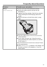 Preview for 57 page of Miele CM 5310 Operating Instructions Manual